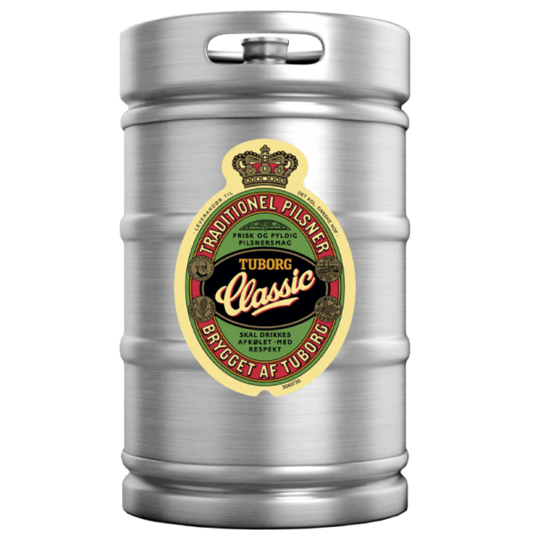 65389 Tuborg Classic Fustage Staal 25L