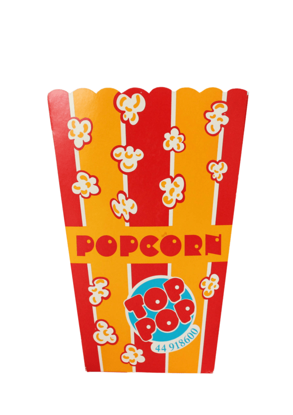 Popcorn firkantet baeger